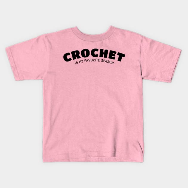 crochet Kids T-Shirt by Circle Project